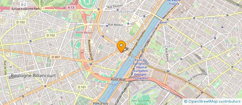 localisation de l'entreprise RADOUX VIVIANE  PARIS