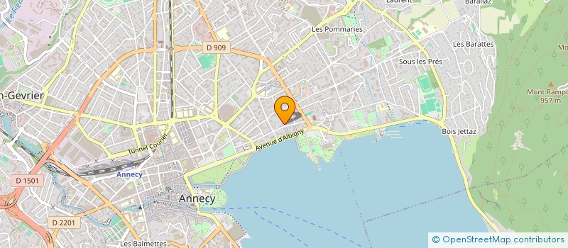 localisation de l'entreprise RADPIRATES à ANNECY