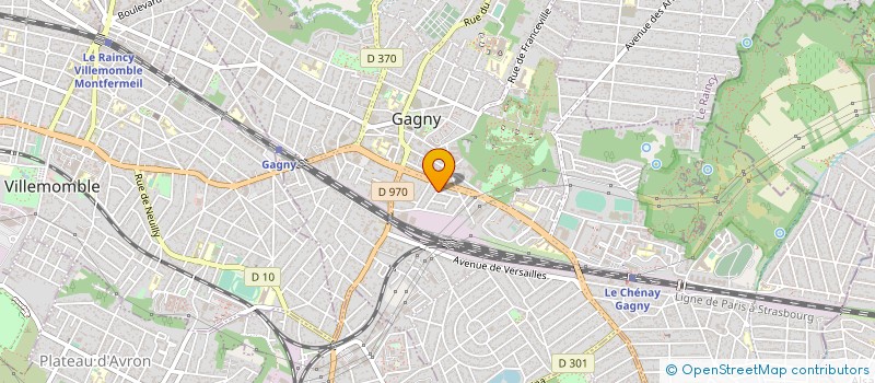 localisation de l'entreprise RADU BATIMENT à GAGNY