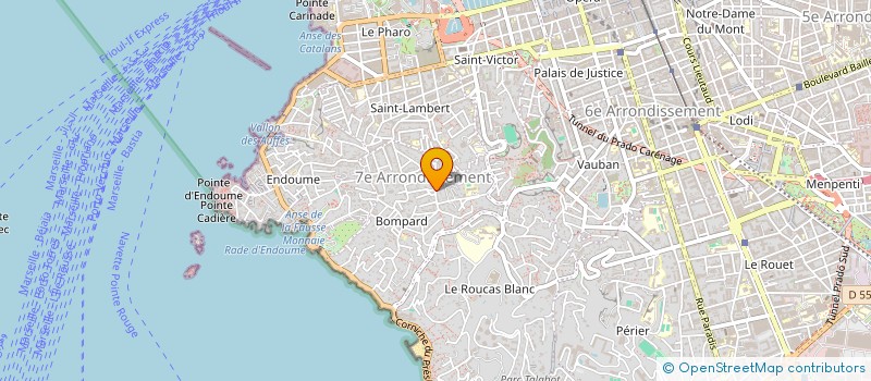 localisation de l'entreprise RADUZOL à MARSEILLE