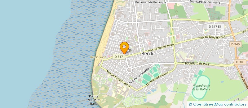 localisation de l'entreprise RADZINSKI INDIVISION à BERCK