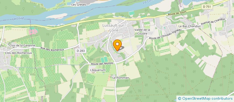 localisation de l'entreprise RAECHEL WAUGH  LUSSAULT-SUR-LOIRE