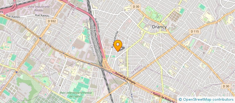 localisation de l'entreprise RAELA  DRANCY