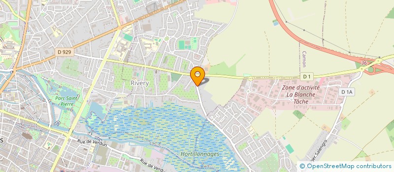 localisation de l'entreprise RAEV MAROQUINERIE  RIVERY