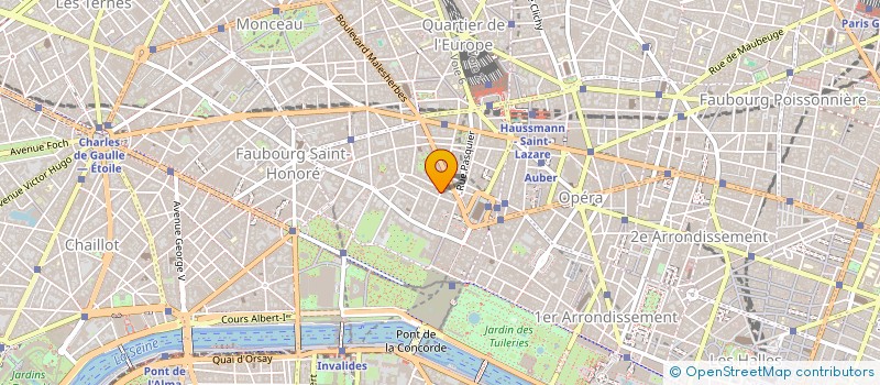 localisation de l'entreprise RAF à PARIS