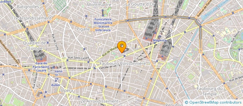 localisation de l'entreprise RAF à PARIS
