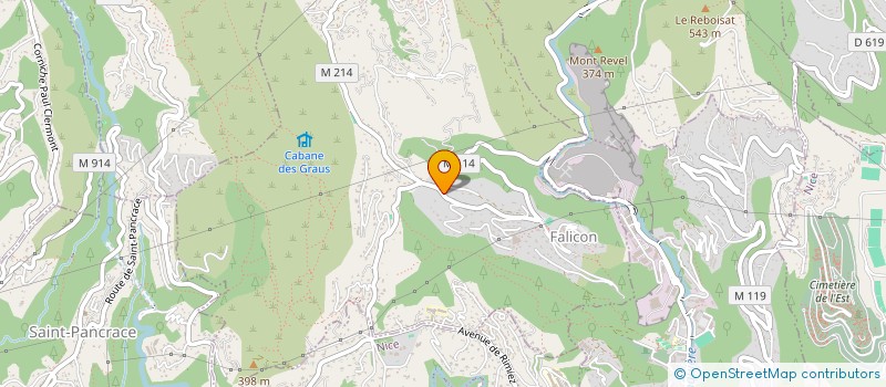 localisation de l'entreprise RAF CAPITAL  FALICON