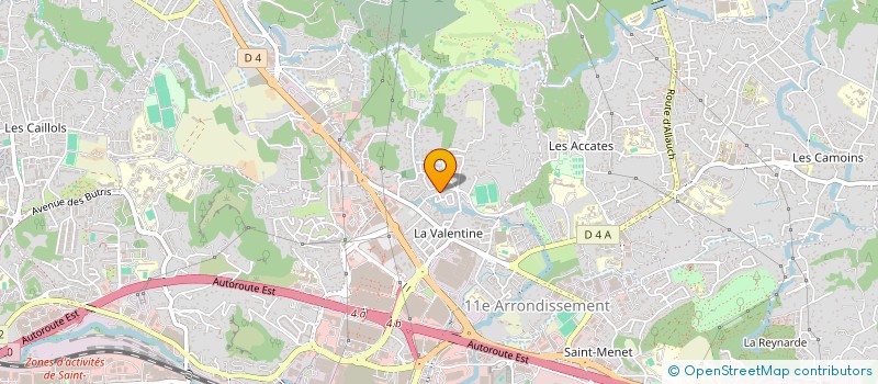 localisation de l'entreprise RAF CONSULT  MARSEILLE