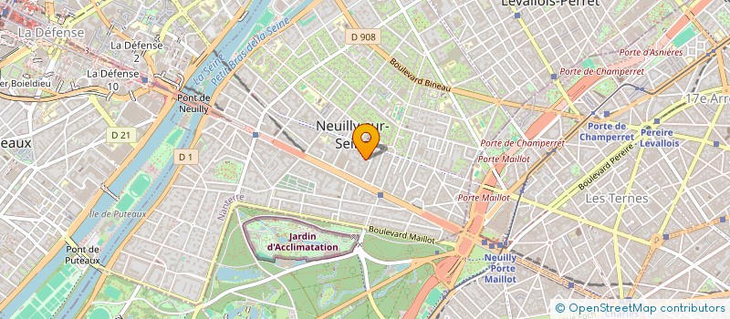 localisation de l'entreprise RAF DECO  PARIS 12