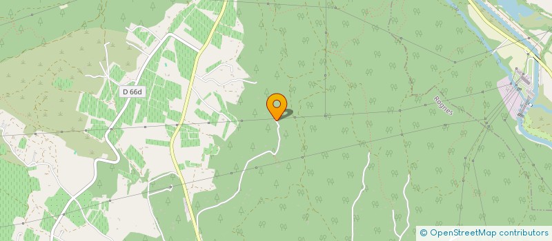 localisation de l'entreprise RAF-RAF  ROGNES