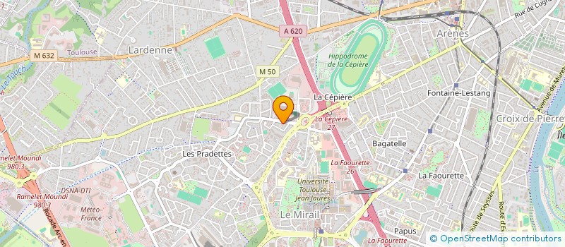 localisation de l'entreprise RAF VOICE SOCIETY à TOULOUSE