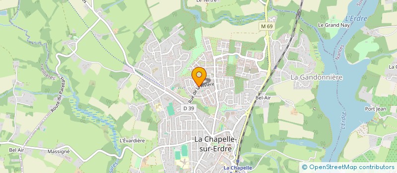 localisation de l'entreprise RAFA NEGOCE à EVRY-COURCOURONNES