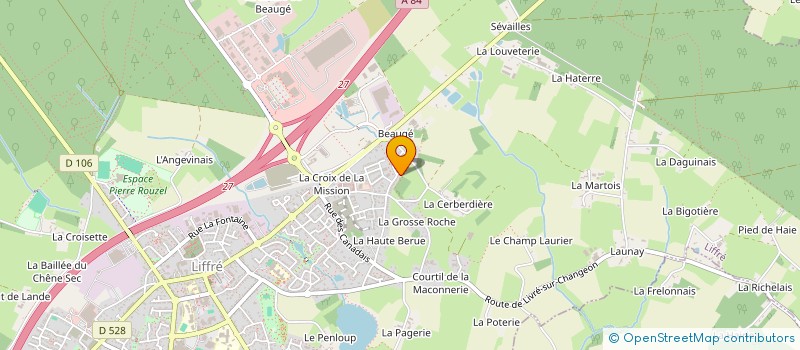 localisation de l'entreprise RAFADOMUS  LIFFRE