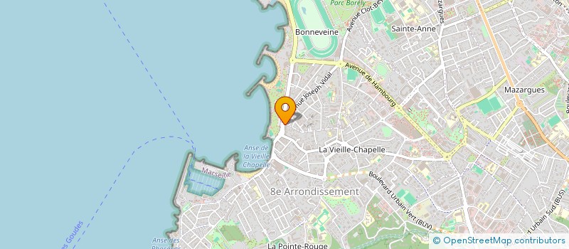 localisation de l'entreprise RAFAEL  MARSEILLE