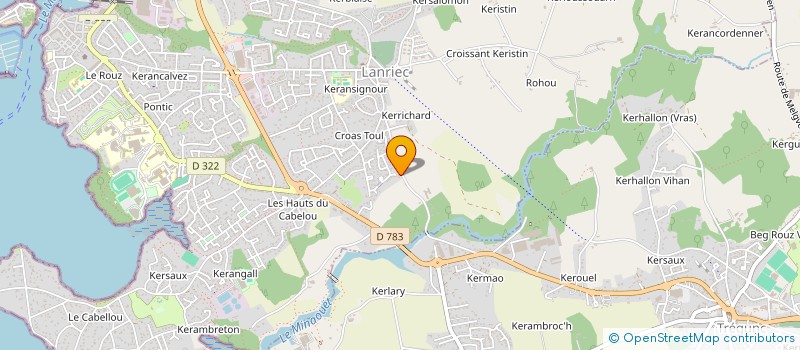 localisation de l'entreprise RAFAEL  CONCARNEAU