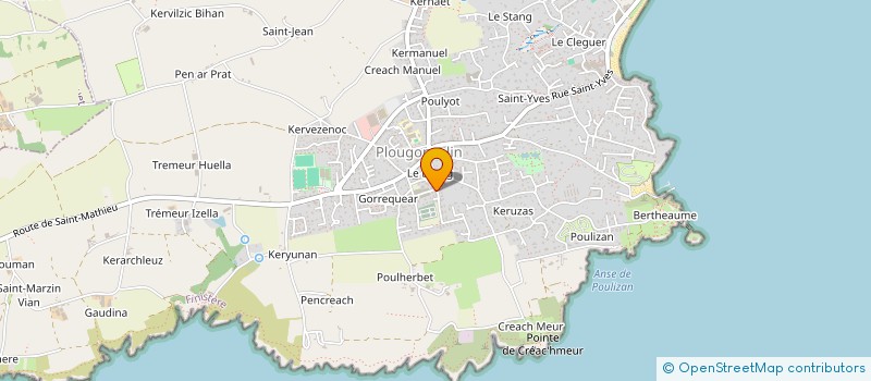 localisation de l'entreprise RAFAEL  PLOUGONVELIN