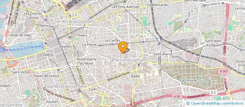 localisation de l'entreprise RAFAEL II à MARSEILLE