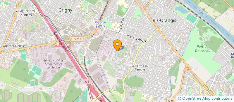 localisation de l'entreprise RAFAELA à RIS-ORANGIS