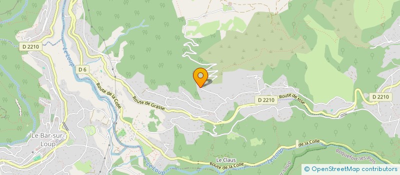 localisation de l'entreprise RAFAELEONORIA à TOURRETTES-SUR-LOUP