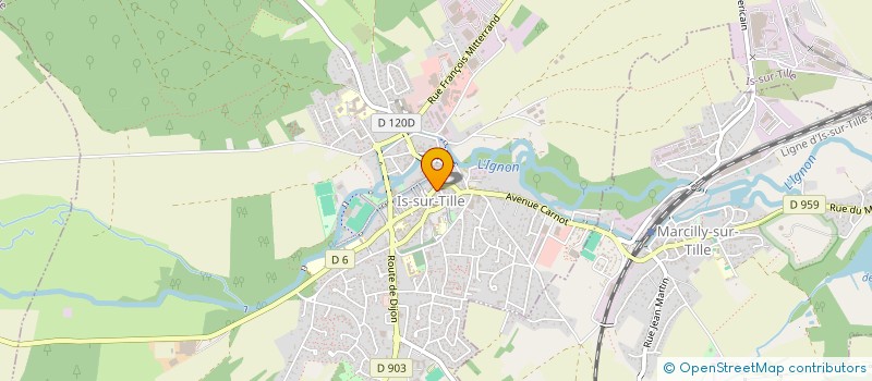 localisation de l'entreprise RAFAELSA  IS-SUR-TILLE