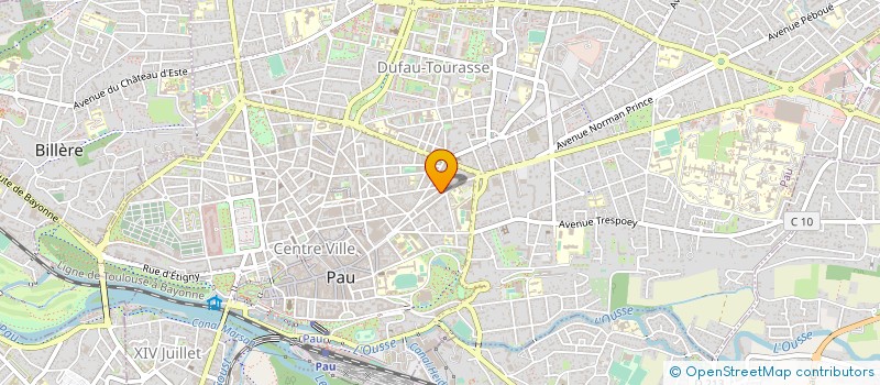 localisation de l'entreprise RAFAELUS à PAU