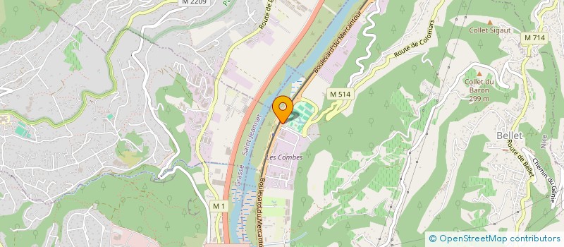 localisation de l'entreprise RAFAITIN ET QUILICHINI à NICE