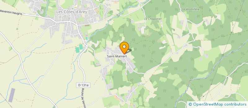 localisation de l'entreprise RAFALE  LES COTES-D'AREY