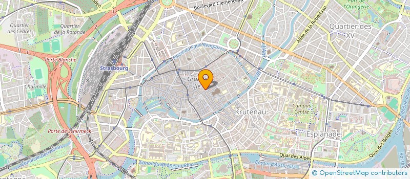 localisation de l'entreprise RAFALE à STRASBOURG