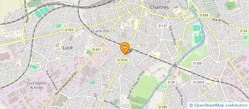 localisation de l'entreprise RAFALE IV à LUISANT