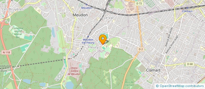 localisation de l'entreprise RAFALENA CONSULTING  MEUDON