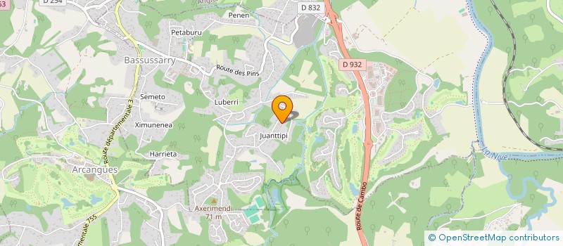 localisation de l'entreprise RAFAO  BASSUSSARRY