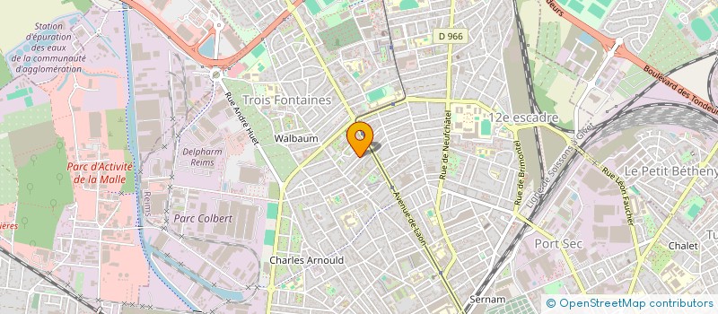 localisation de l'entreprise RAFFA-L à REIMS