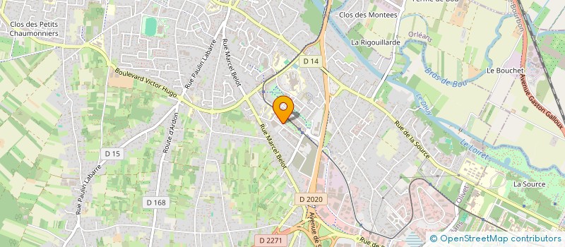 localisation de l'entreprise RAFFAELLI à OLIVET