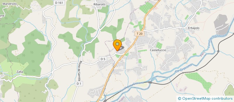 localisation de l'entreprise RAFFALLI TRAVAUX PUBLICS à SARROLA-CARCOPINO
