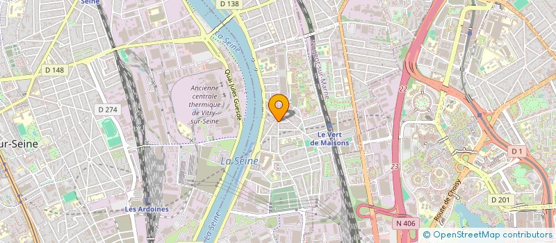 localisation de l'entreprise RAFFI à ALFORTVILLE