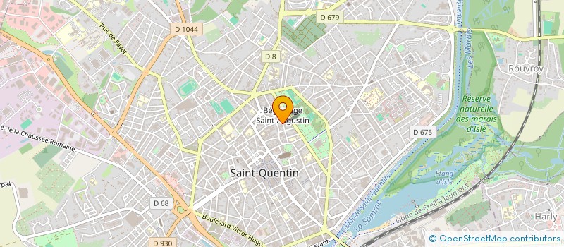 localisation de l'entreprise RAFFIMMO à SAINT-QUENTIN