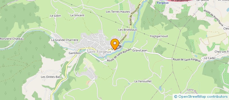 localisation de l'entreprise RAFFIN à SAINT-FORGEUX