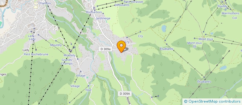 localisation de l'entreprise RAFFIN  VALGELON-LA ROCHETTE