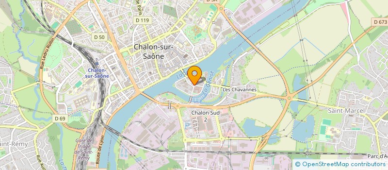 localisation de l'entreprise RAFFIN LILIAN à CHALON-SUR-SAONE