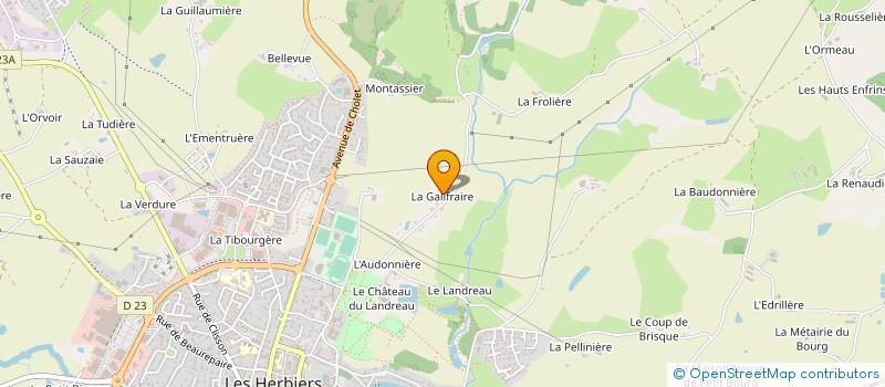 localisation de l'entreprise RAFFIN RENOVATION  LES HERBIERS