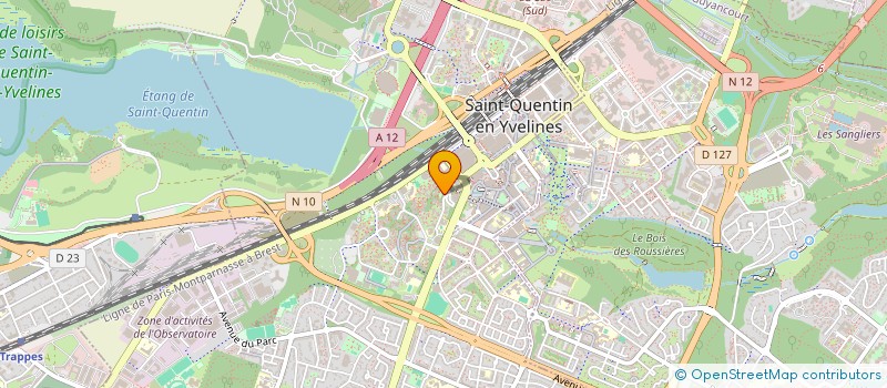 localisation de l'entreprise RAFFINITY  MONTIGNY-LE-BRETONNEUX