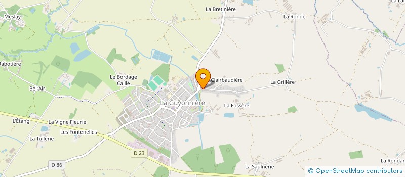 localisation de l'entreprise RAFFLEGEAU SEBASTIEN à MONTAIGU-VENDEE