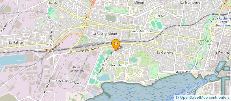 localisation de l'entreprise RAFI  LA ROCHELLE