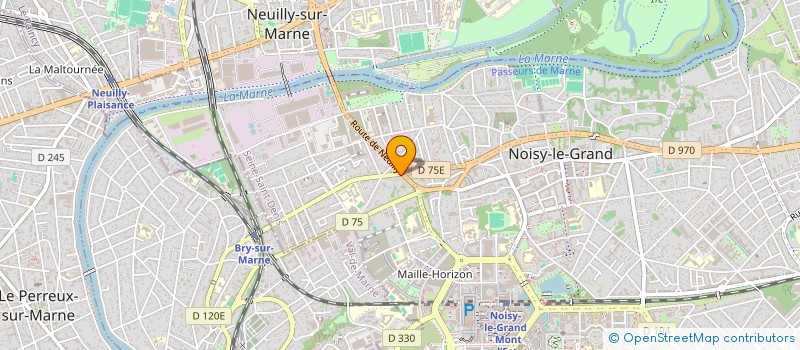 localisation de l'entreprise RAFI à NOISY-LE-GRAND