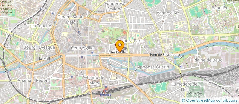 localisation de l'entreprise RAFI-GANGLOFF  RENNES