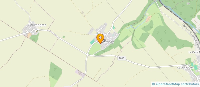 localisation de l'entreprise RAFI IMMOBILIER  LE PERCHAY