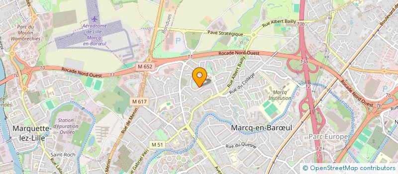 localisation de l'entreprise RAFIDA  MARCQ-EN-BARUL