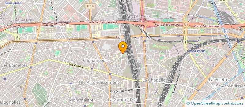 localisation de l'entreprise RAFIK LING  PARIS