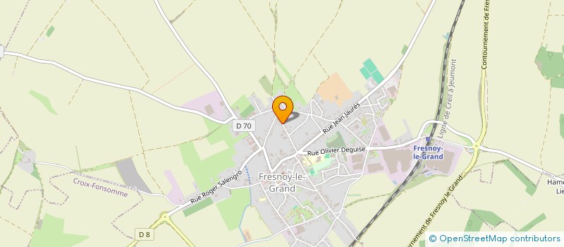 localisation de l'entreprise RAFINE à FRESNOY-LE-GRAND