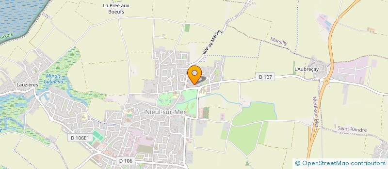 localisation de l'entreprise RAFINE  NIEUL-SUR-MER